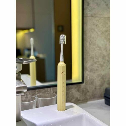 EPEIOS EPEIOS Okare!音波電動歯ブラシ ET003DYUN1 クリームイエロー【プラザセレクト】_3
