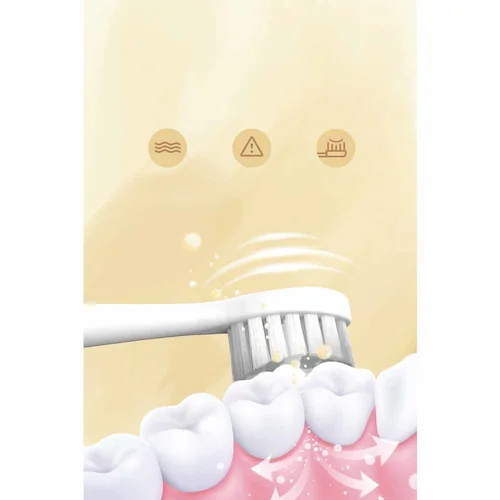 EPEIOS EPEIOS Okare!音波電動歯ブラシ ET003DYUN1 クリームイエロー【プラザセレクト】_7