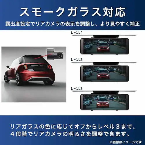 慶洋エンジニアリング ミラー型ドライブレコーダー AN-R121 【プラザセレクト】_4