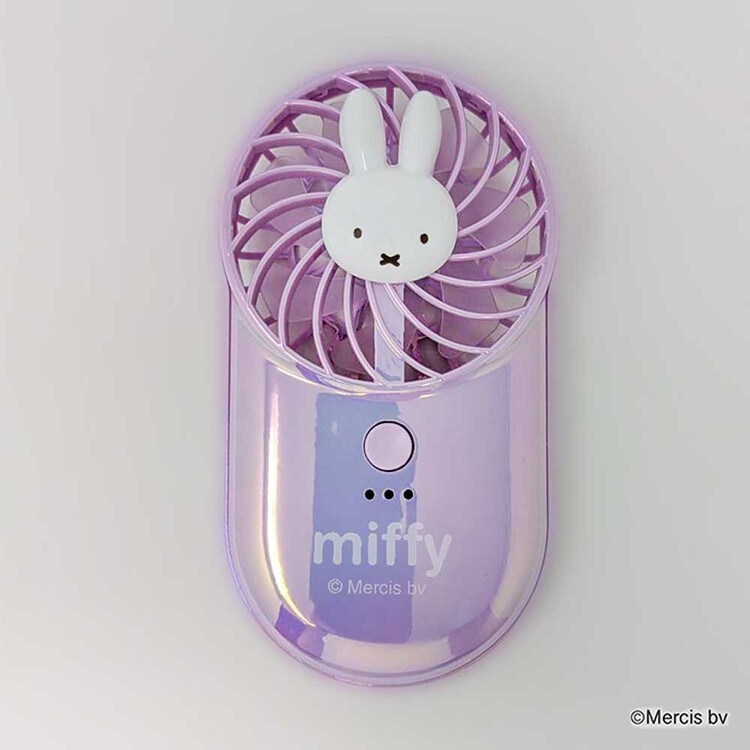 ミッフィー ハンディファン 携帯扇風機 393-PXXP066 ピンク 7280463