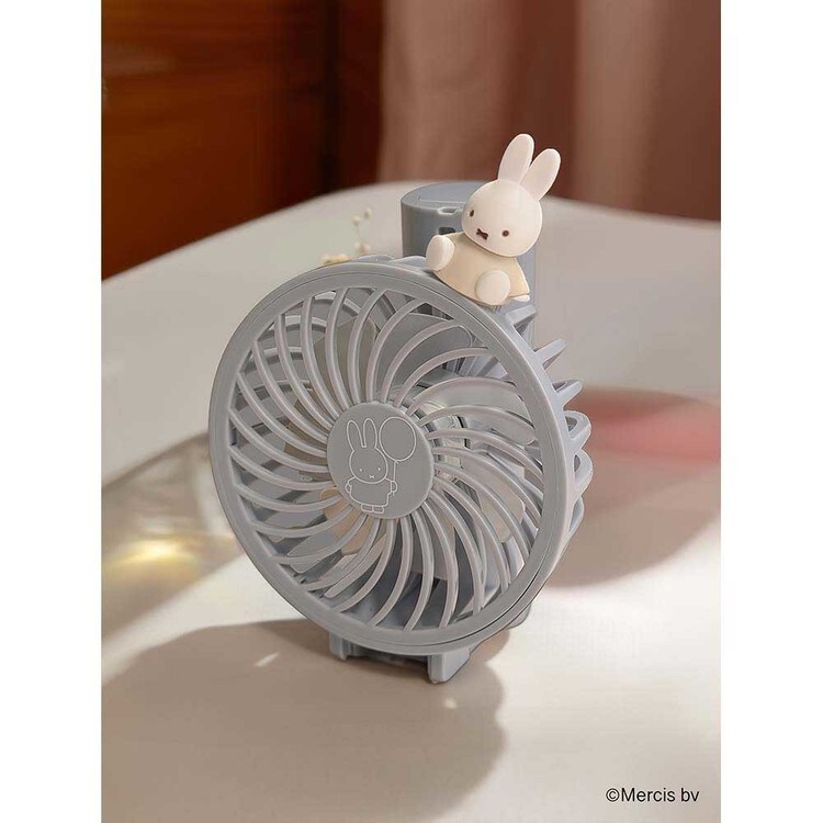 ミッフィー ハンディファン 携帯扇風機 393-PXXP067 オフホワイト