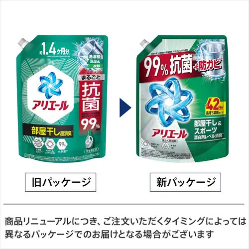 アリエール 【6個セット】アリエールジェル つめかえ超ジャンボサイズ _3