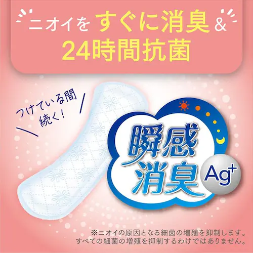【5個セット】ポイズ さらさら素肌 パンティライナー 3cc 無香料 44枚 3cc 無香料 44枚_4