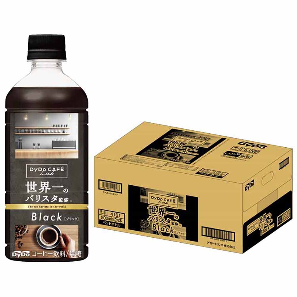 48本】Dydo ダイドーブレンド ブラック世界一のバリスタ監修 500g