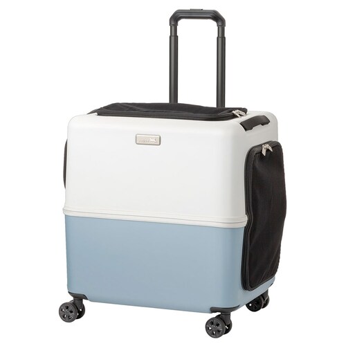 ペットキャリー ペットカート ティーアンドエス PET CARRY PeTiCO 3001-L グレー 中型犬 電車 通院 犬 猫 _7