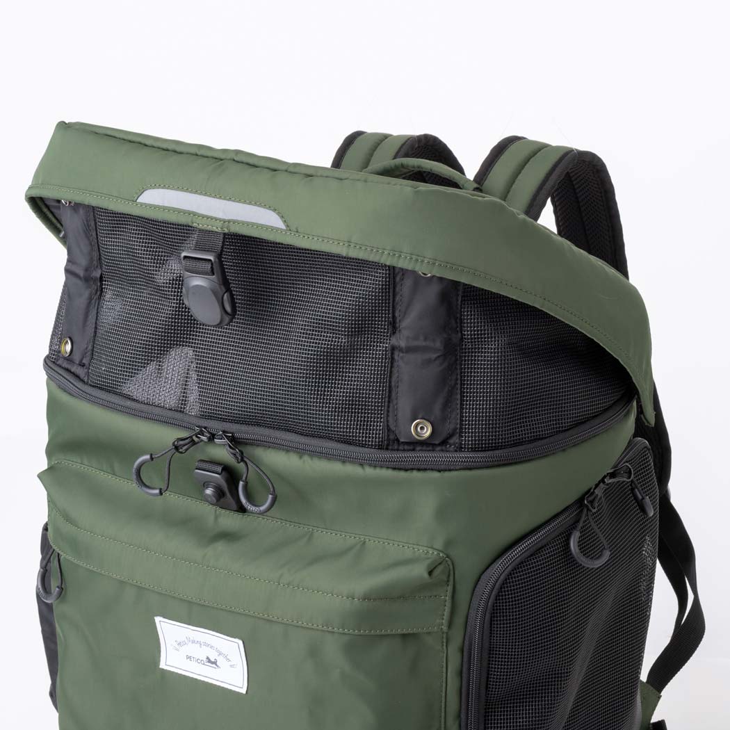 ペットキャリー リュック 耐荷重10㎏ ティーアンドエス PETiCO Hug
