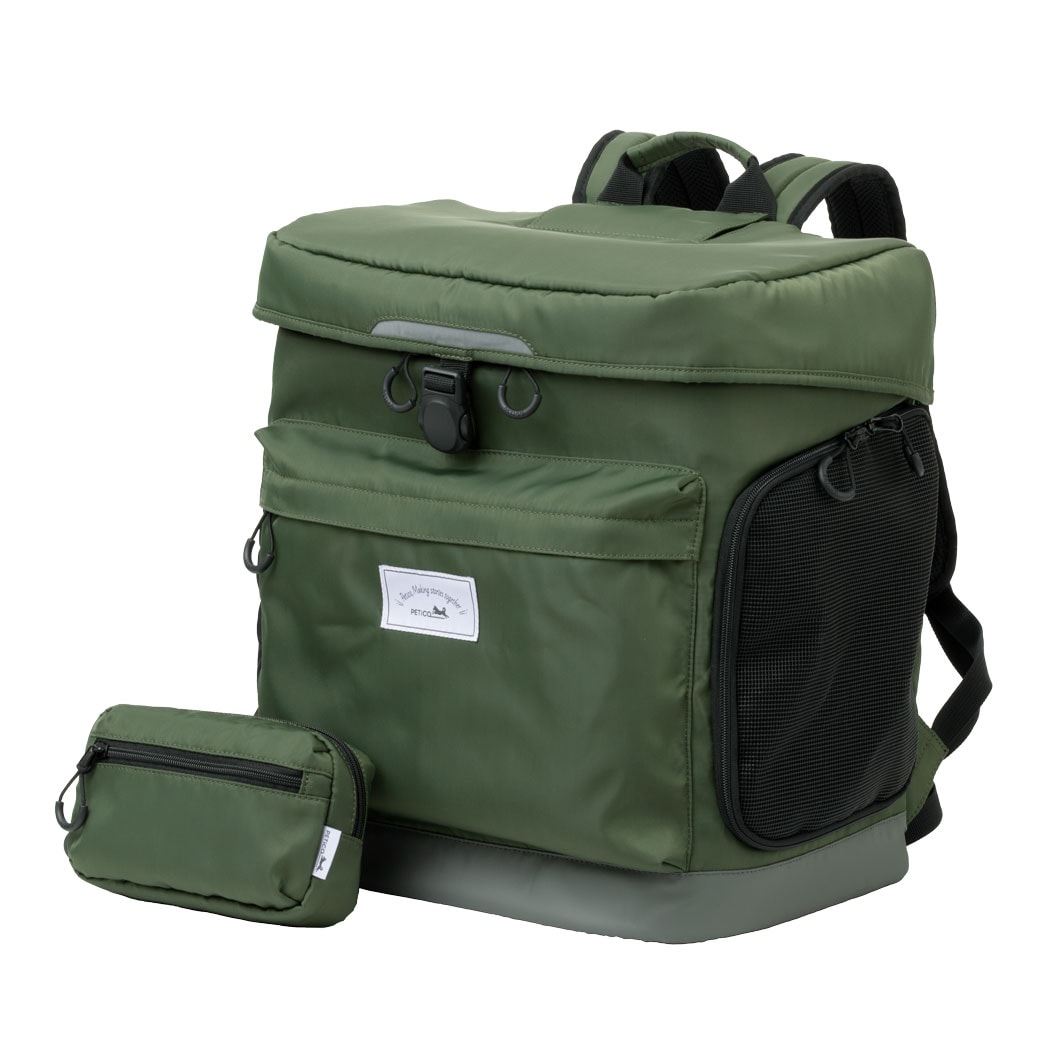 ペットキャリー リュック 耐荷重10㎏ ティーアンドエス PETiCO Hug