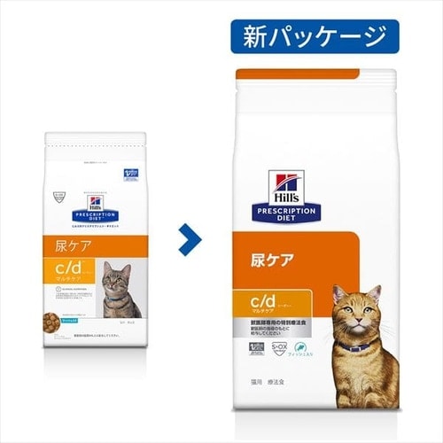 ヒルズ 特別療法食 猫用 尿ケア c/d マルチケア フィッシュ入り 4kg
