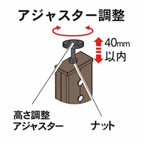 旭興進 人工木手すり付き2段ステップ アッシュブラウン aks39880【代引き不可】_16