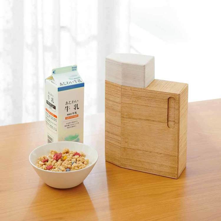 オスマック 米びつ 2kg 計量付き KIRISAI 桐の冷蔵こめ櫃 OSPO-2