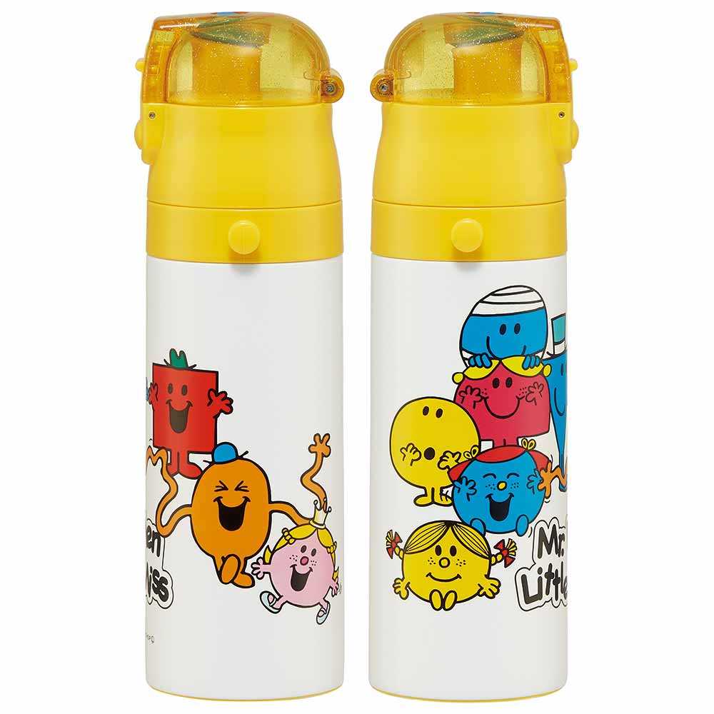 水筒 子供 ステンレス製2WAYボトル 直飲み470ml コップ 430ml SKDC4