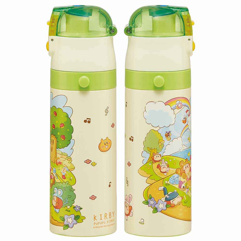 水筒 子供 ステンレス製2WAYボトル 直飲み470ml コップ 430ml SKDC4