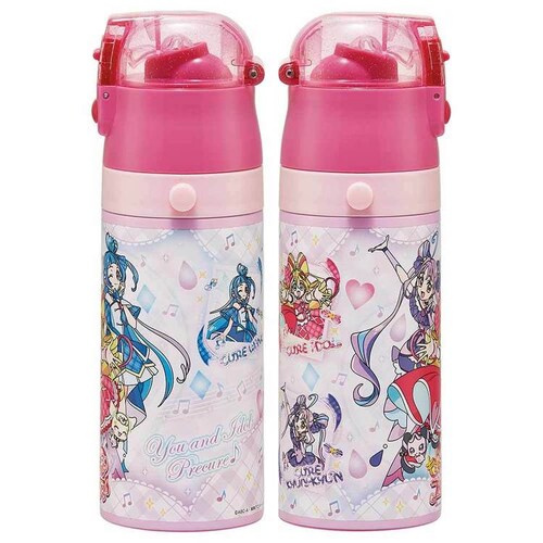 ���� �q�� ���q�l�����X�e�����X2WAY�{�g�� �X�g���[ 400ml �R�b�v 350ml �v���L���A �L�~�ƃA�C�h���v���L���A�� SKCP3 �y�v���U�Z���N�g�z_3