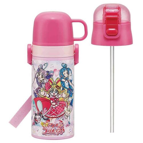 ���� �q�� ���q�l�����X�e�����X2WAY�{�g�� �X�g���[ 400ml �R�b�v 350ml �v���L���A �L�~�ƃA�C�h���v���L���A�� SKCP3 �y�v���U�Z���N�g�z_13