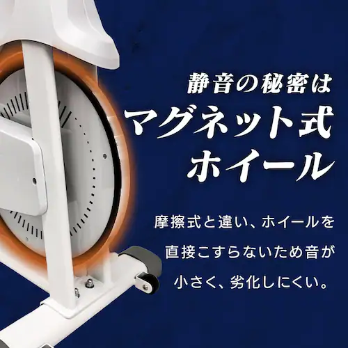 �X�s���o�C�N �t�B�b�g�l�X�o�C�N ���i�K���� �É� Bluetooth �z���C�g VIR-003TK WH �y�v���U�Z���N�g�z_4