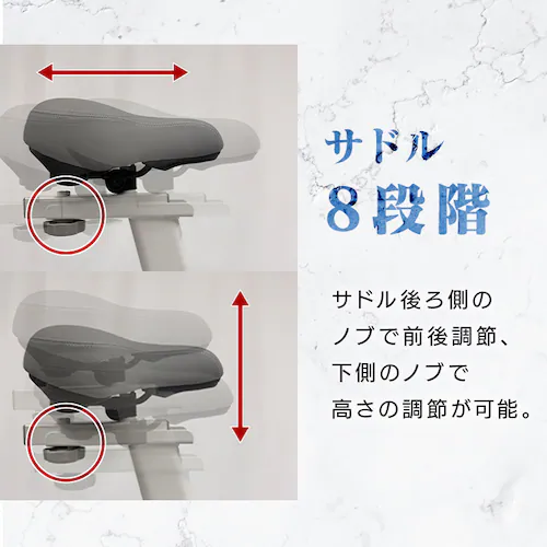 �X�s���o�C�N �t�B�b�g�l�X�o�C�N ���i�K���� �É� Bluetooth �z���C�g VIR-003TK WH �y�v���U�Z���N�g�z_8