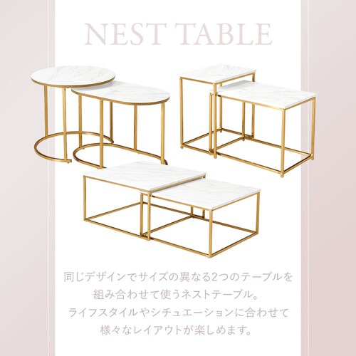 �l�X�g�e�[�u�� ���E���h LST-4615-MWH �y���Ԏw��s�z�y������s�z_4