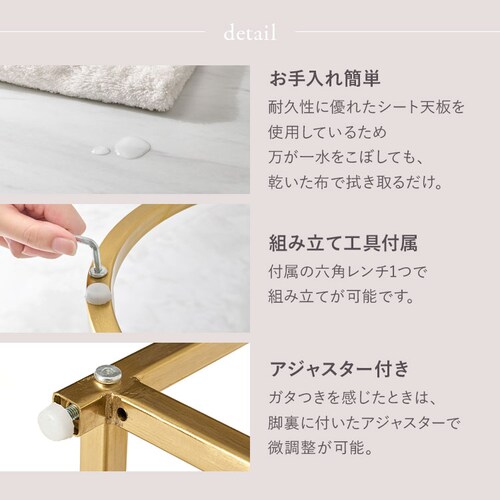 �l�X�g�e�[�u�� ���E���h LST-4615-MWH �y���Ԏw��s�z�y������s�z_12