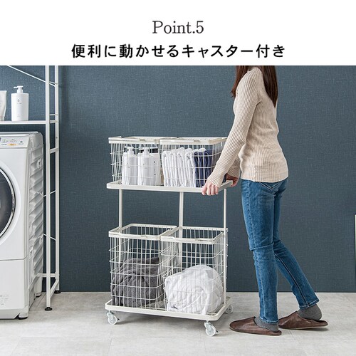 �����h���[���S�� �o�X�P�b�g ���O���\ �L���X�^�[�t�� �_�u�� KR-3946WH �z���C�g�y���Ԏw��s�z�y�v���U�Z���N�g�z�y������s�z_9