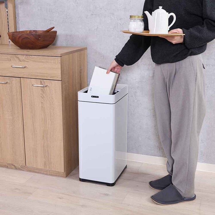 センサー　ダストボックス　美品 除菌消臭センサーダストボックス 45L 40310 ブラック 7291373