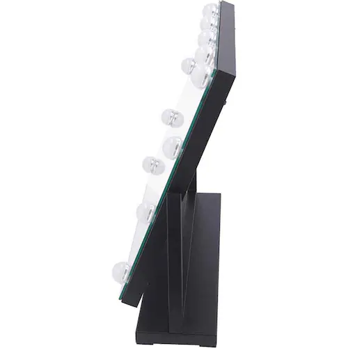 女優ミラー 卓上 LEDライト付き 3段階調光 ドレッサー ミラー 大型 鏡 化粧ミラー 【プラザセレクト】_6