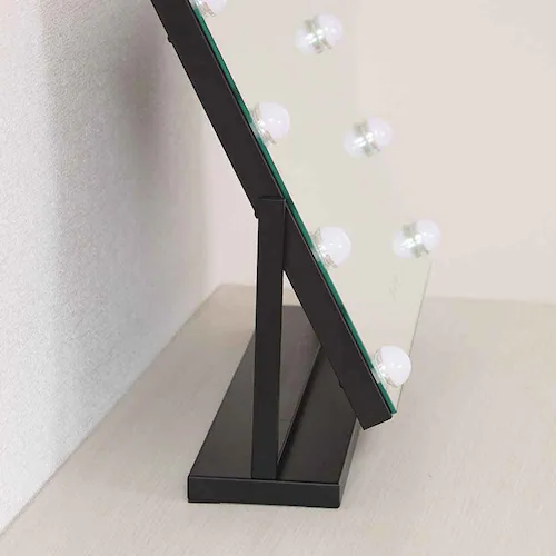 女優ミラー 卓上 LEDライト付き 3段階調光 ドレッサー ミラー 大型 鏡 化粧ミラー 【プラザセレクト】_20