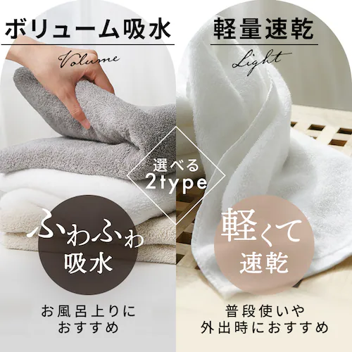 軽量速乾 フェイスタオル 1枚 チャコール_4