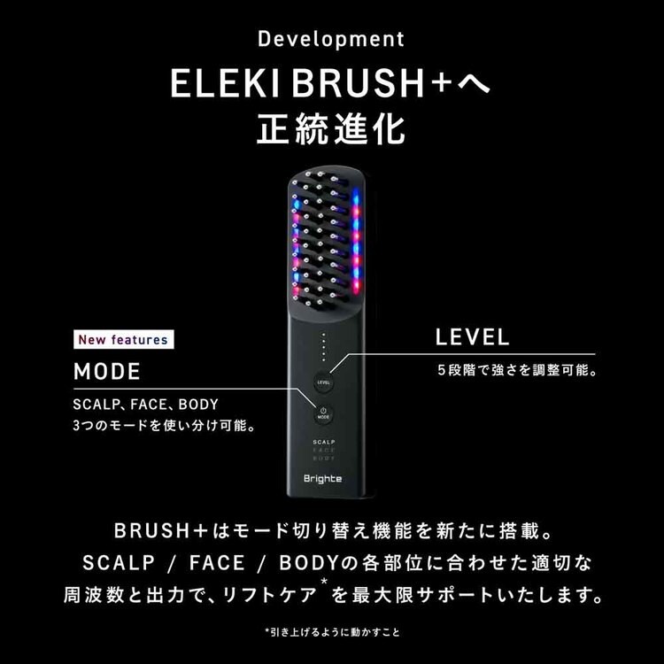 ブライト ELEKI BRUSH＋（エレキブラシプラス） ブラック BRT-FSB180