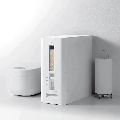 アスベル S計量米びつ12kg A7528 ホワイト【プラザセレクト】_3