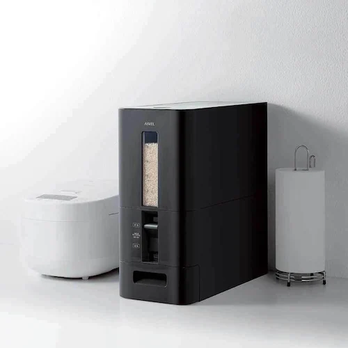 アスベル S計量米びつ12kg A7528 ホワイト【プラザセレクト】_6