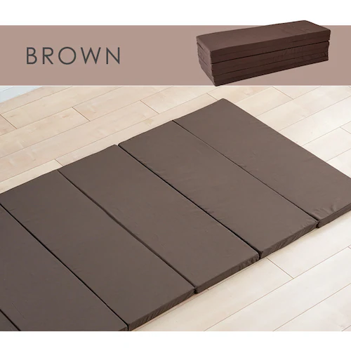 6つ折りマットレス グレー【時間指定不可】【プラザセレクト】【代引き不可】_3