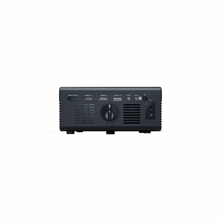 ダイニチ電子 コンパクトプロジェクター ブラック WPJ-S400 7293303