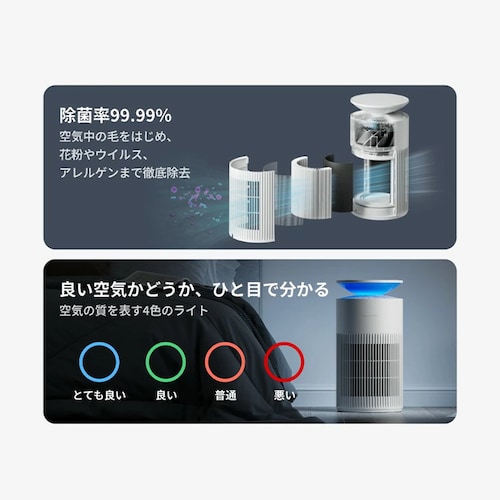 SwitchBot SwitchBot 空気清浄機 W5302300 【プラザセレクト】_4