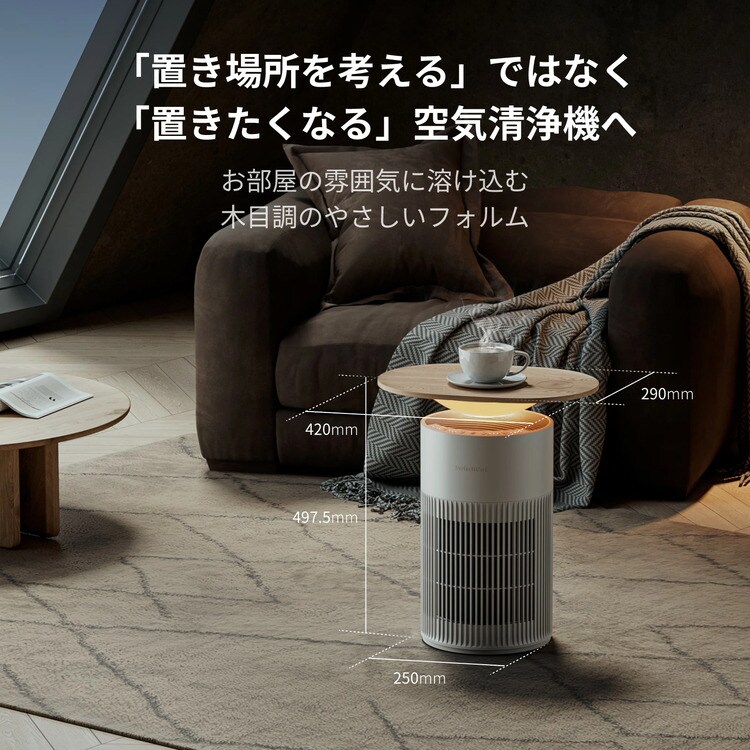 SwitchBot SwitchBot 空気清浄機Table W5302310 7293323│アイリス