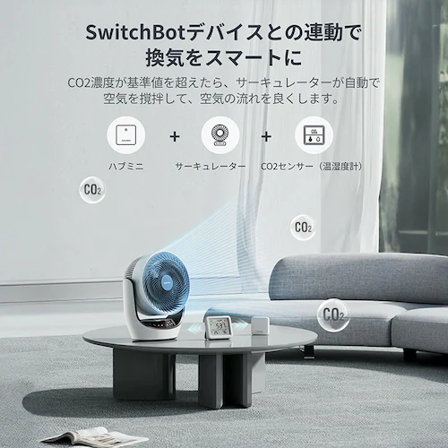 SwitchBot  CO2�Z���T�[(�����x�v) W4900010 �y�v���U�Z���N�g�z_6