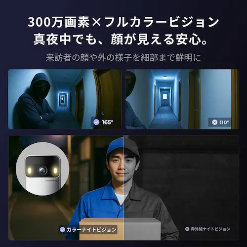 SwitchBot スマートテレビドアホン W6702002 【プラザセレクト】_6