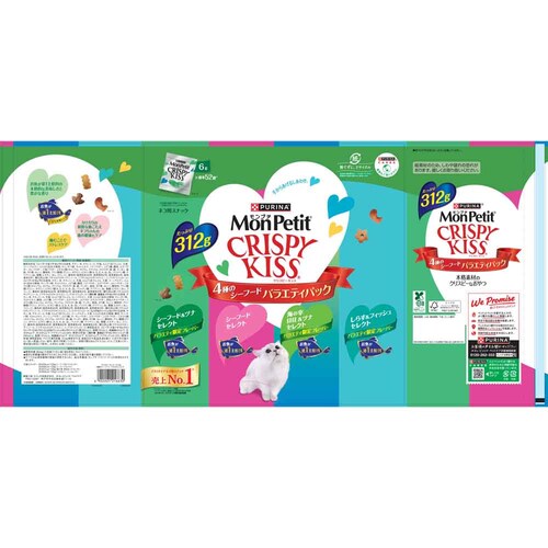 �s�����i �����v�` �N���X�s�[�L�b�X 4��̃V�[�t�[�h�o���G�e�B�p�b�N 312g �L �����_2