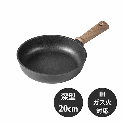 �J���[�e �t���C�p�� �[�^ 20cm �f�B�[�v�p�� IH �K�X�ΑΉ� �u���b�N NM-5101 NM-5101 �[�^�f�B�[�v�p��20cm�y�v���U�Z���N�g�z_4