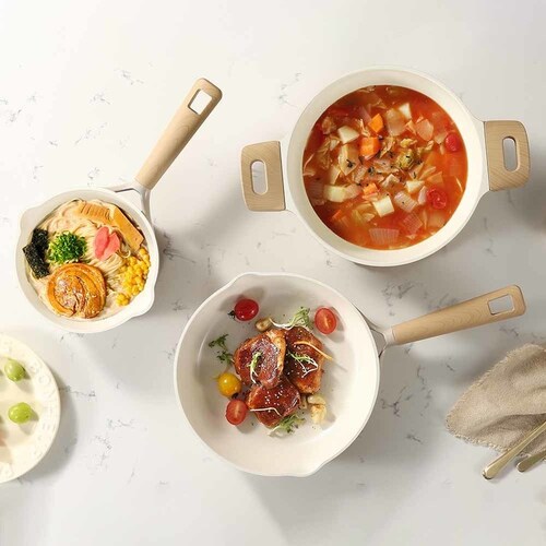 �J���[�e �[�^�t���C�p�� 20cm IH �K�X�ΑΉ� �Z���~�b�N �~���N�e�B�[ NM-5081 COSY-ICE NM-5081 20cm�y�v���U�Z���N�g�z_4