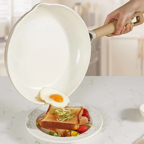 �J���[�e �t���C�p�� 26cm IH �K�X�ΑΉ� �Z���~�b�N �~���N�e�B�[ NM-5085 COSY-ICE NM-5085 26cm�y�v���U�Z���N�g�z_3