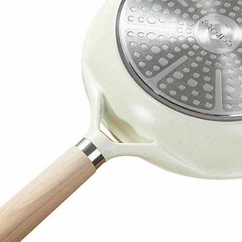 カローテ フライパン 深型 26cm ディープパン IH ガス火対応 アイボリー NM-5003 COSY-ICE ベストコ NM-5003 深型ディープパン20cm【プラザセレクト】_8