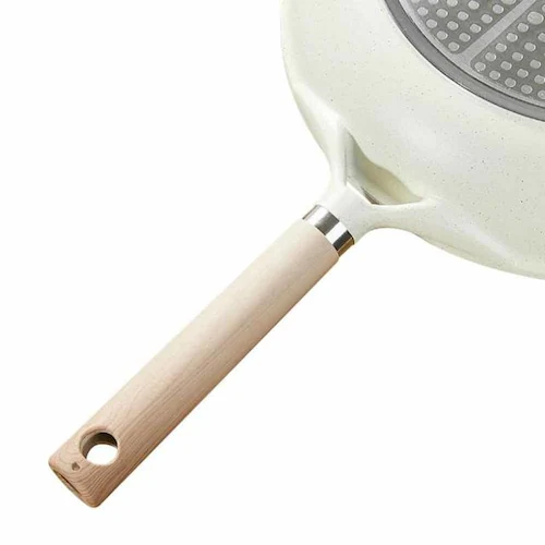 カローテ フライパン 深型 26cm ディープパン IH ガス火対応 アイボリー NM-5003 COSY-ICE ベストコ NM-5003 深型ディープパン20cm【プラザセレクト】_17