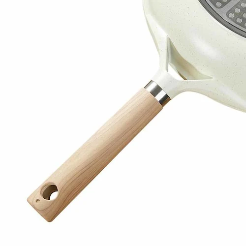 カローテ フライパン 深型 26cm ディープパン IH ガス火対応 アイボリー NM-5003 COSY-ICE ベストコ NM-5003 深型ディープパン20cm【プラザセレクト】_21