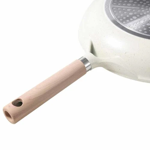 カローテ フライパン 深型 26cm ディープパン IH ガス火対応 アイボリー NM-5003 COSY-ICE ベストコ NM-5003 深型ディープパン20cm【プラザセレクト】_25