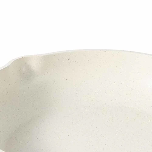 カローテ フライパン 深型 26cm ディープパン IH ガス火対応 アイボリー NM-5003 COSY-ICE ベストコ NM-5003 深型ディープパン20cm【プラザセレクト】_26