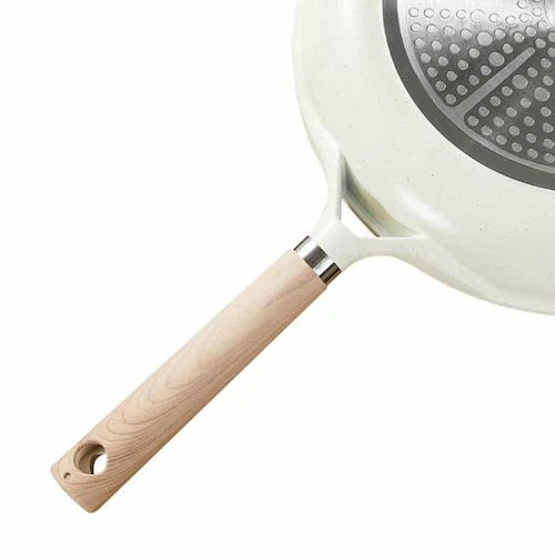 カローテ フライパン 深型 26cm ディープパン IH ガス火対応 アイボリー NM-5003 COSY-ICE ベストコ NM-5003 深型ディープパン20cm【プラザセレクト】_29