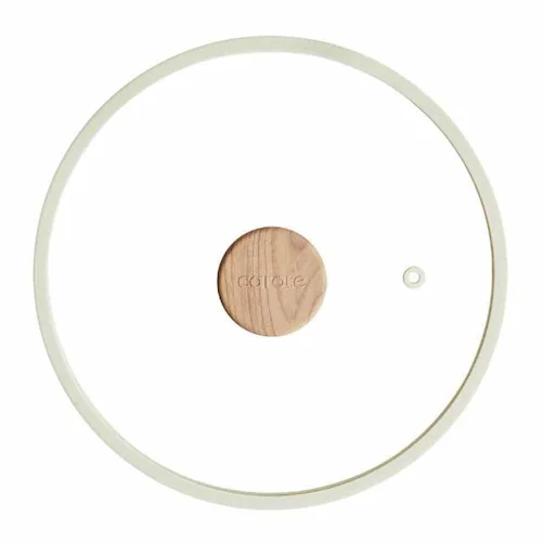 カローテ ガラス蓋 20cm アイボリー NM-5017 COSY-ICE ベストコ NM-5017 20cm【プラザセレクト】_9