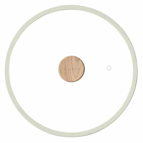 カローテ ガラス蓋 20cm アイボリー NM-5017 COSY-ICE ベストコ NM-5017 20cm【プラザセレクト】_13