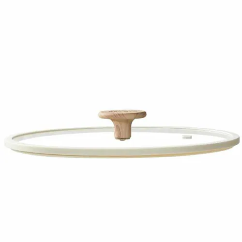 カローテ ガラス蓋 20cm アイボリー NM-5017 COSY-ICE ベストコ NM-5017 20cm【プラザセレクト】_14