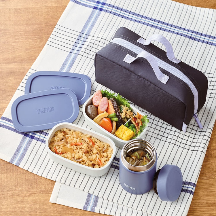 真空断熱 スープランチセット ダスティグリーン JEH-800 DTG ダスティ